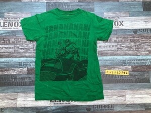 BAY ISLAND レディース バットマンプリント 半袖Tシャツ 小さいサイズ XS 緑