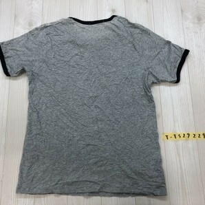 UNIQLO ユニクロ × DISNEY ディズニー メンズ ミッキープリント 半袖Tシャツ M 杢グレーの画像3
