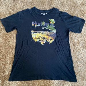 t1 Hurley tシャツ サイズL表記 中国製