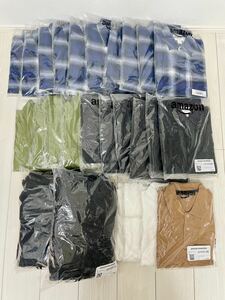 【新品】洋服 まとめ売り Amazon essentials メンズ ポロシャツ フランネルシャツ フリースシャツ 27枚 セット　86