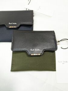 【新品SALE】PaulSmithコインケース 小物入れ　カーキ