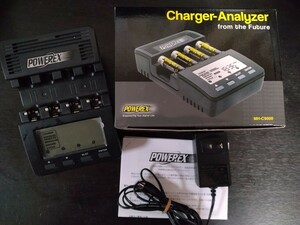 POWEREX パワーレックス MH-C9000 バッテリーアナライザー ミニッツ ミニ四駆 充放電機 中古美品