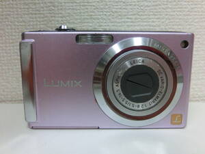 中古品 保管品 動作未確認 Panasonic パナソニック LUMIX ルミックス デジタルカメラ デジカメ ピンク DMC-FS3/激安1円スタート