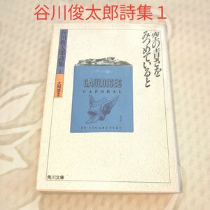 値下げ！空の青さをみつめていると - 谷川俊太郎詩集１ 谷川俊太郎/　解説　大岡信角川書店