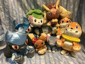 K42 ポケットモンスター ぬいぐるみ まとめ ルカリオ リオル ブイゼル フローゼル ミミロップ シェイミ レントラー ポケモン Pokmon