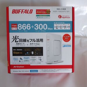 BUFFALO 無線LAN親機 WS Ｒ-1166DHP3-WH 