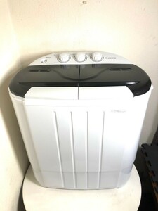 THANKO サンコー 小型二槽式洗濯機 STTWAMN3 別洗いしま専科 2023年製 3.6kg 脱水 2.0kg コンパクト ミニ洗濯機 