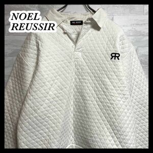 【NOEL REUSSIR 】ノエルレシール　キルティング　ゴルフウェア　長袖ポロ　メンズ　1 Sサイズ　ポロシャツ　長袖　