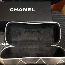 CHANEL シャネル サングラスケース シルバーメッキ 少し訳あり_画像2