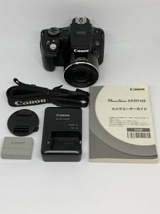 ★特上品★使用感なし★キャノン Canon PowerShot SX50HS ブラック パワーショット★動作OK★