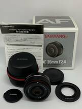 ◆美品◆SAMYANG AF 35mm F2.8 FE For SONY E_画像1