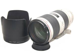 ◆最高級Lレンズ!!◆Canon キャノン EF 70-200mm F2.8 L IS II USM フルサイズ対応 望遠ズームレンズ Ⅱ 2 II型 Ⅱ型 2型★フード付き!!★