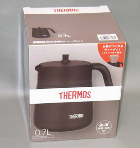 THERMOS サーモス 真空断熱ティーポット TTE-700 BW 0.7L ブラウン