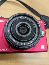 【c202】【稼働品】Panasonic LUMIX DMC-GF2 Panasonic LUMIX G VARIO 14mm F2.5 ASPH. ミラーレス一眼 デジカメ_画像7