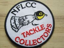 NFLCC COLLECTORS TACKLE コレクターズ ルアー タックル 魚 ワッペン/釣り バス釣り タックル ベスト キャップ バッグ ⑩ 66_画像2
