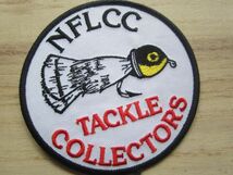 NFLCC COLLECTORS TACKLE コレクターズ ルアー タックル 魚 ワッペン/釣り バス釣り タックル ベスト キャップ バッグ ⑩ 66_画像4