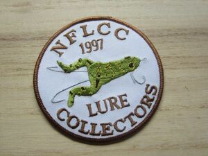 NFLCC COLLECTORS LURE コレクターズ 1997 ルアー カエル 蛙 ワッペン/釣り バス釣り タックル ベスト キャップ バッグ 65