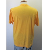 80s アメリカ製　オールド　Tシャツ M-L 黄色　サッカー　スクリーンスターズ　80年代 ヴィンテージ　古着　sy2017_画像4