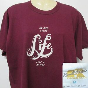 80s アメリカ製　オールド　Tシャツ M エンジ　メッセージ　ラッセル　８０年代 ヴィンテージ　USA古着　sy1910