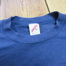 90s アメリカ製　オールド　Tシャツ XL 紺　花柄　ジャージーズ　90年代 ヴィンテージ　USA古着　sy2060_画像5