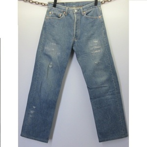 90 -х США США джинсы Levi 501 W31 Обработка повреждений