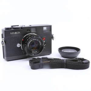 ＜並品＞MINOLTA ミノルタ CLE MINOLTA M-ROKKOR 40mm f2 レンズキット