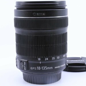 ＜ほぼ新品＞ Canon 標準ズームレンズ EF-S18-135mm F3.5-5.6 IS STM APS-C対応