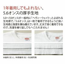 ＊送料込み＊新品ユナイテッドアスレ5.6オンスTシャツ2枚セット＊Mサイズ＊スミ色＊_画像4