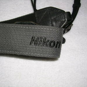 ☆ NIKON ストラップ グレー 古い 中古 ☆の画像2