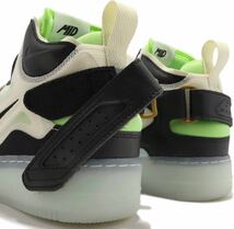 新品未使用 NIKE 27.5cm ナイキ AIR FORCE 1 MID REACT AF1 エアフォース リアクト スニーカー シューズ ブラック 黒 箱無し 国内正規品 _画像7