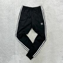 【格安送料】 新品未使用 adidas Originals Sサイズ アディダス オリジナルス ジョガーパンツ ジャージ ブラック 黒 SST スーパースター_画像1