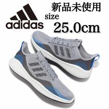 新品未使用 adidas 25.0cm アディダス FLUIDFLOW 2.0 フルイドフロー シューズ ランニング ジョギング ジム トレーニング 箱有り 正規品_画像1