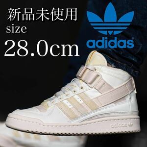 新品未使用 adidas Originals 28.0cm アディダス オリジナルス FORUM MID フォーラム ミッド パーレイ スニーカー シューズ 定番 箱無し