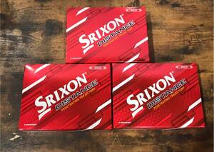 ★ SRIXON スリクソン DISTANCE ゴルフボール 3ダース 36球 WHITE ホワイト 2022年製 ★