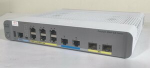 【埼玉発】【CISCO】 Catalyst 3560-CX シリーズ スイッチ　WS-C3560CX-8XPD-S v02　★PoE+対応★起動確認済★　(9-3366)