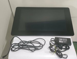 【埼玉発】【WACOM】24型4Kペンタブレット　Cintiq Pro 24　DTK-2420/K　★ペン、ペン立て付き★動作確認済★　(7-1545)