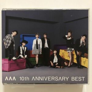 B24208　CD（中古）AAA 10th ANNIVERSARY BEST(2CD+DVD)　AAA