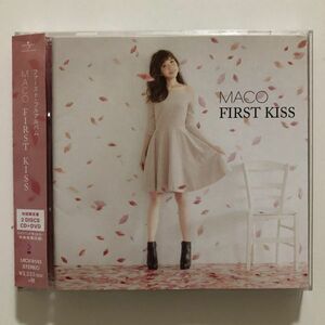 B24209　CD（中古）FIRST KISS (初回限定盤)(CD+DVD)　MACO　