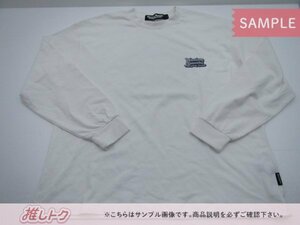 なにわ男子 Tシャツ GU×なにわ男子 ヘビーウェイトビッグT 長袖 WHITE Mサイズ 未使用品 [美品]