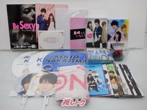 Sexy Zone 中島健人 グッズセット 会報Vol.19～41(3439欠品)含む/DVD含む [難小]