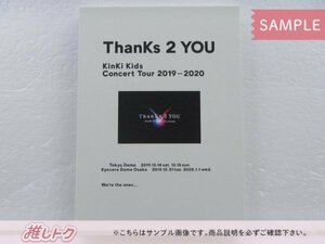 KinKi Kids Blu-ray Concert Tour 2019-2020 ThanKs 2 YOU 初回盤 3BD [良品]