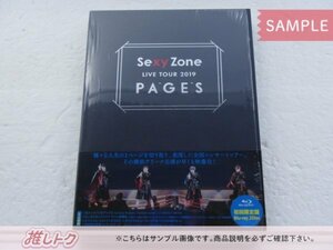 Sexy Zone Blu-ray LIVE TOUR 2019 PAGES 初回限定盤 2BD [良品]