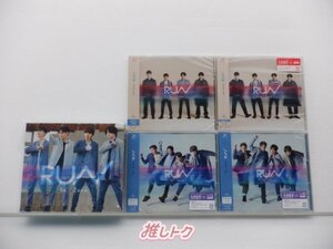 Sexy Zone CD 4点セット RUN 初回限定盤A/B/通常盤/STORE限定盤 3形態購入特典付き CD未開封 [難小]