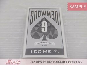 Snow Man 1ST DOME tour 2023 I DO ME トランプ 未開封 [美品]