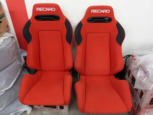 (手渡可) RECARO 左右セット セミバケットシート 運転席 助手席 レカロ SR-3 