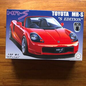 プラモデル　車 未組立 フジミ 1/24 トヨタ MR-S Sエディション