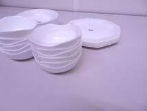 未使用品 arcopal アルコパル ヤマザキ 山崎パン フランス製 皿 プレート ボウル 耐熱強化ガラス 白い食器 24cm 20cm 13cm 24枚まとめて_画像3