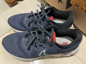 ナイキスニーカーreney 27.5-28cm 古着US10 ランニングシューズ NIKE