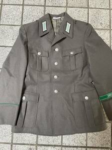 東ドイツ軍　国境警備隊　ウールジャケット　美品　m48 ドイツ軍　古着　欧州古着　ビンテージ　使用感なし