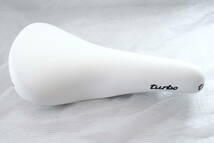 TURBO サドル 白 アウトレット selle ITALIA アロイレール ターボ セライタリア_画像3